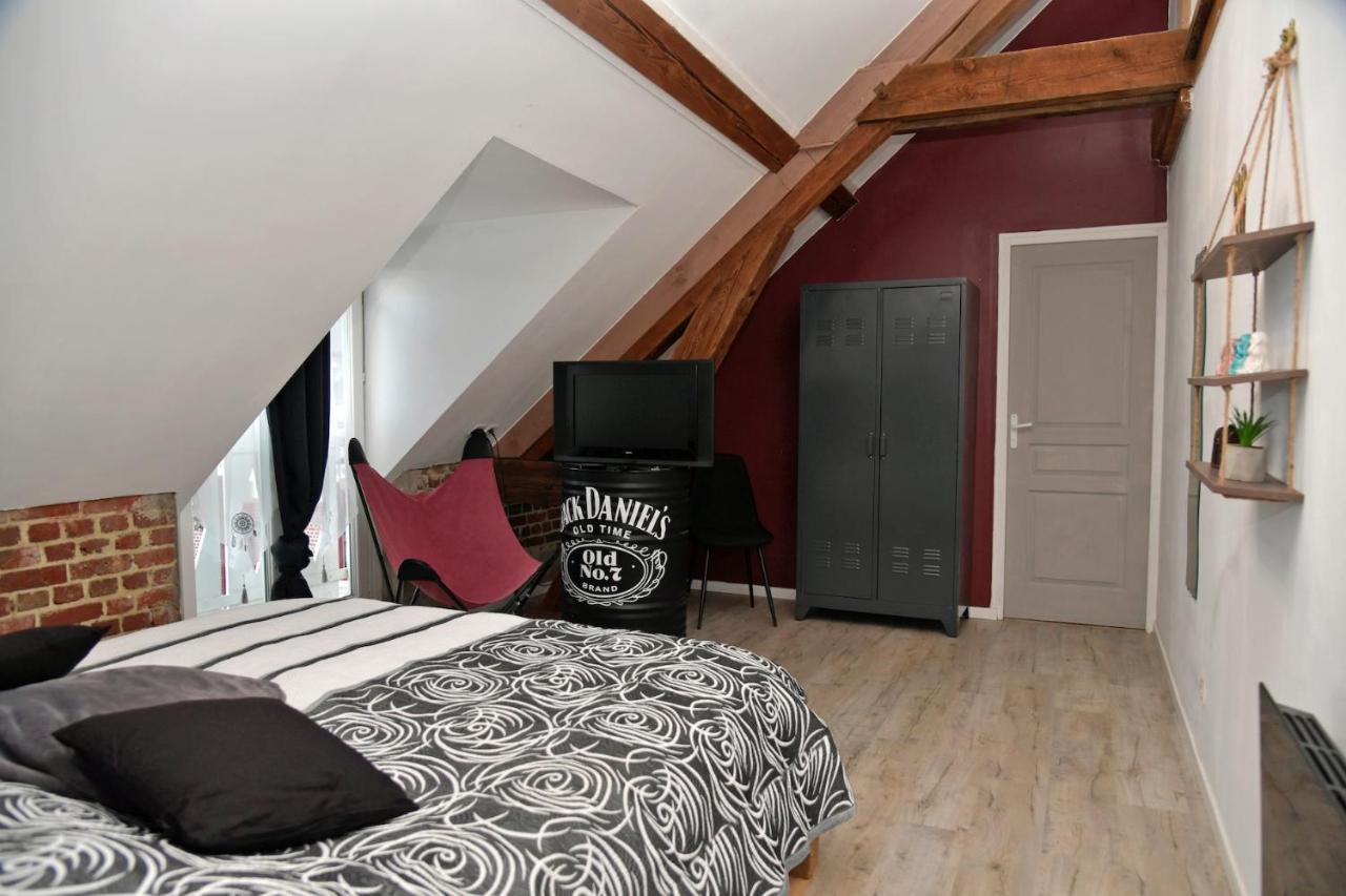 Bed and Breakfast Les Colombines Hombleux Exterior foto